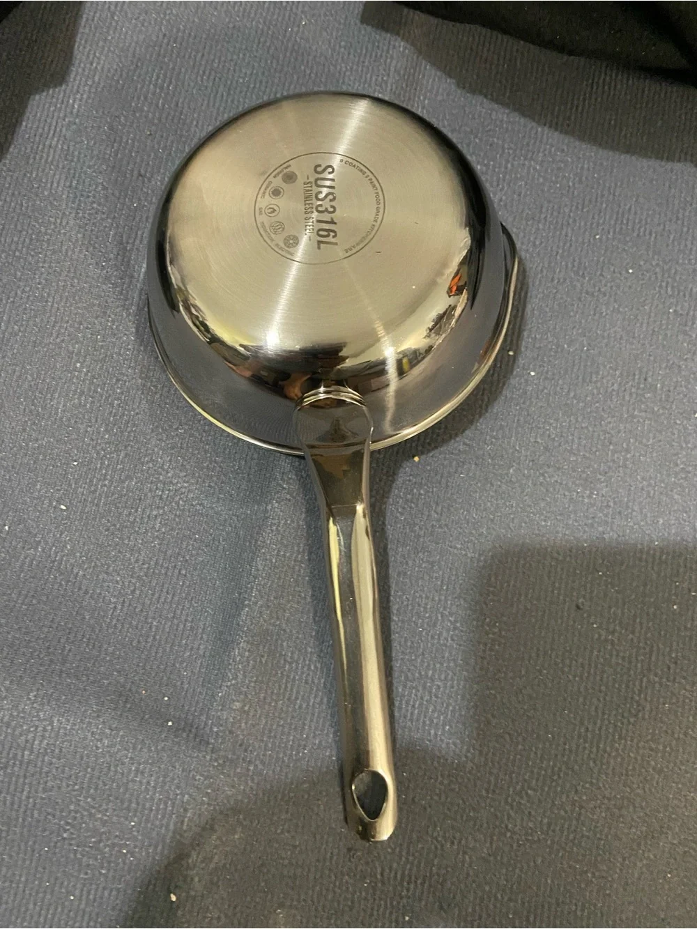 Mastering 5” The Art Of Italy Cooking Frying Pan Frying Pan Stainless Steel